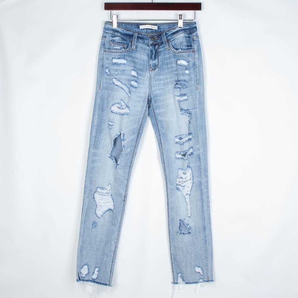 Daytrip‎ Refined Lynx Skinny Distressed Jeans 24R